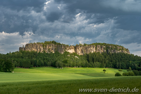 Regenfront berm Pfaffenstein