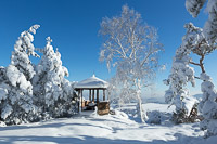 Pavillon auf dem Gohrisch